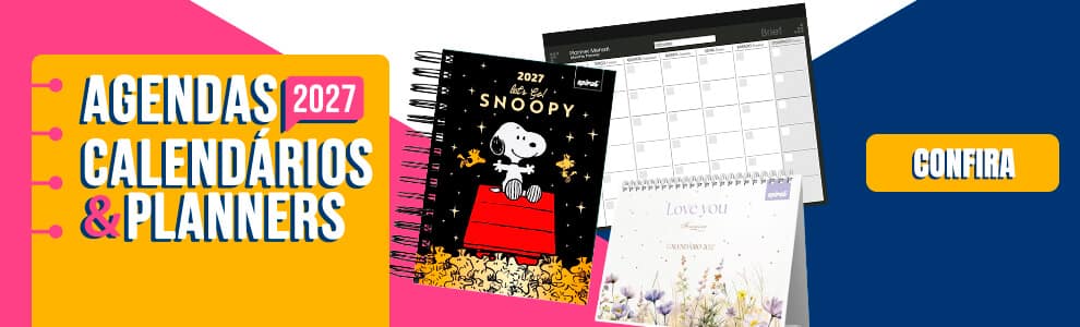 Agendas, Calendários e Planners 2027