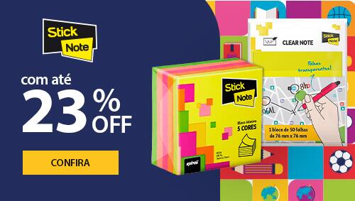 Stick Note com ate 23% OFF